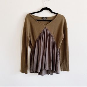 Suzanne Betro • Olive Tunic Long Sleeve